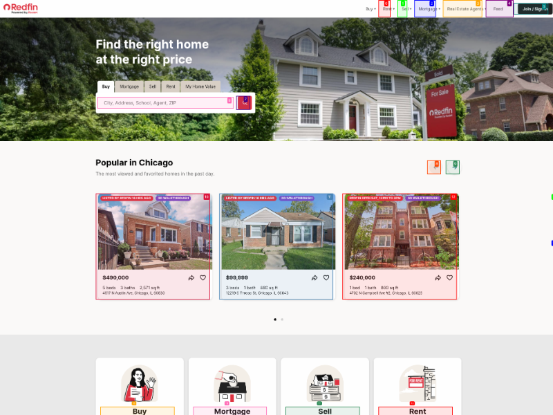 Grounded GUI snapshot as implemented by Browser Use