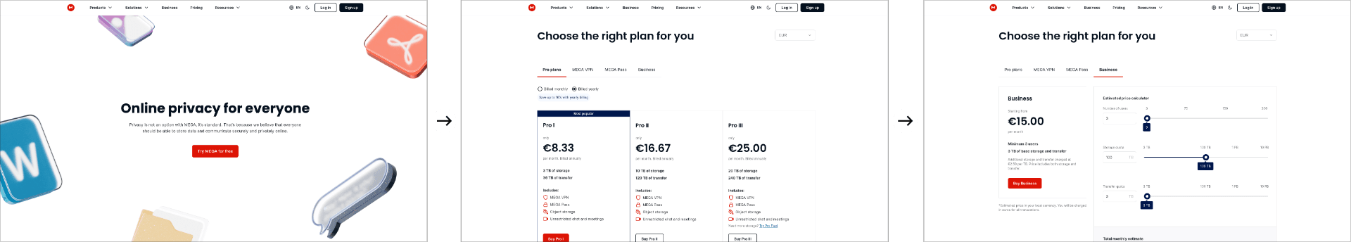 Exemplary solution UI state trajectory of a defined web-based task