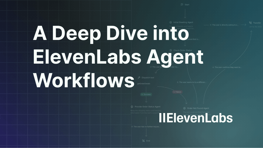 A Deep Dive into ElevenLabs Agent Workflows