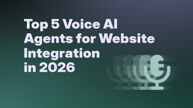 Top 5 Voice AI Agents for Website Integration in 2026