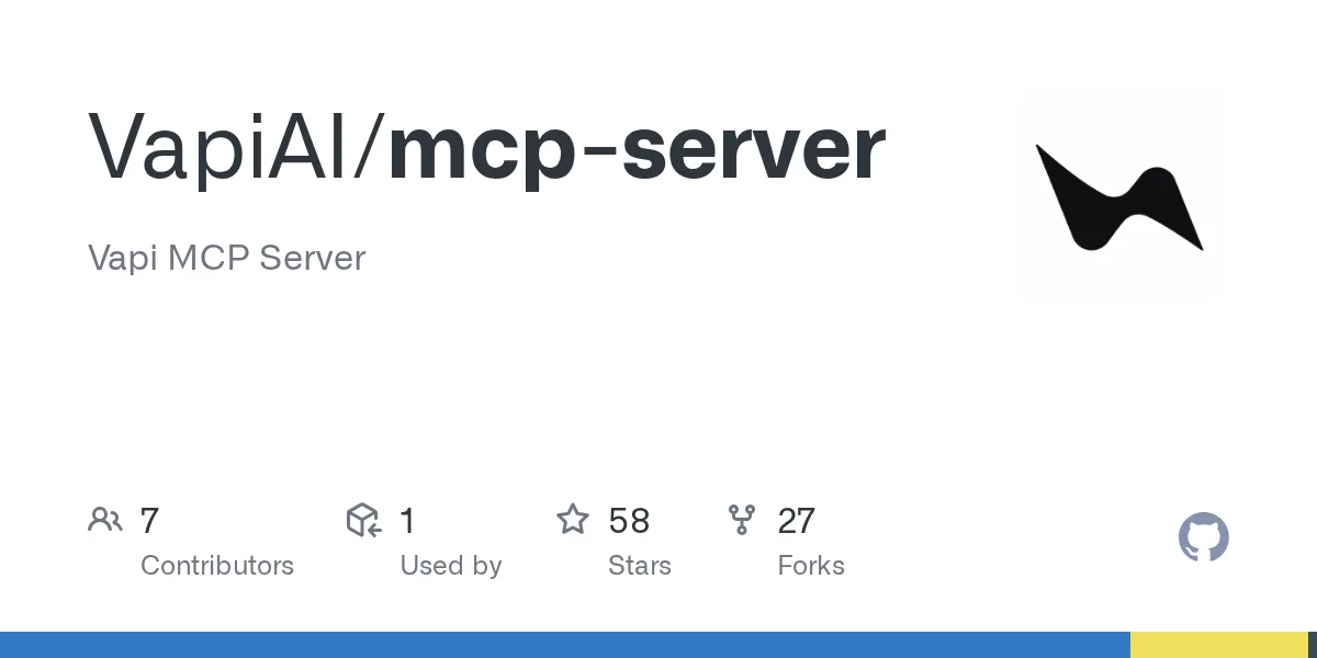 VapiAI/mcp-server on GitHub