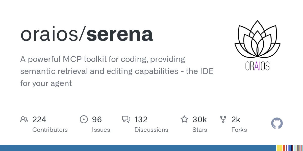 oraios/serena on GitHub